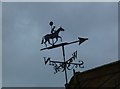 Weathervane near Gallops Farm