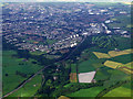 East Kilbride from the air