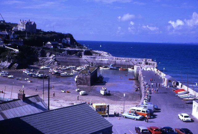Newquay Harbour 1975