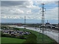 The lower reaches of the River Usk, Newport