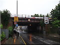 Railway bridge on Plough Road, Clapham