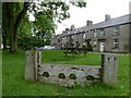 The village stocks 