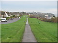 Wales Coast Path looking north towards Penarth