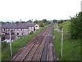 The west coast main line at Shap