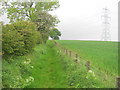 Footpath east of Raisby Quarry