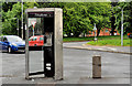 J2667 : Telephone box, Derriaghy by Albert Bridge