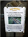 SN5881 : Vale of Rheidol Railway closed due to flood damage by John Lucas