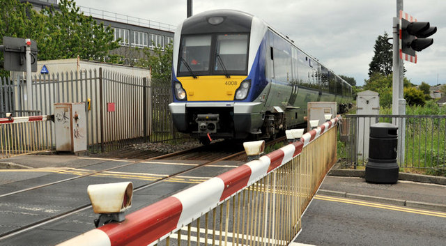 Calf Lane level crossing, Coleraine (1) © Albert Bridge :: Geograph ...