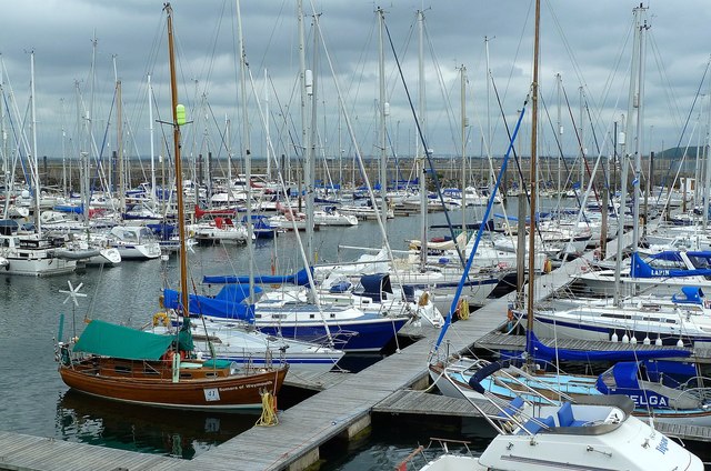 Yachts in Troon Marina © Mary and Angus Hogg :: Geograph Britain and ...