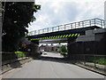 The rail bridge on Lea Road, Gainsborough