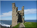 NU2521 : Coastal Northumberland : The Lilburn Tower, Dunstanburgh Castle by Richard West