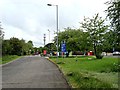 The entrance to Peartree "Park and Ride"