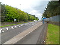 Bus stop and shelter near Margam Country Park