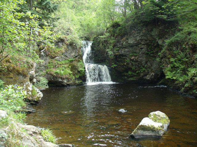 Linn of Ruthrie, Burn of Aberlour © Euan Nelson cc-by-sa/2.0 ...