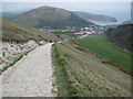 SY8180 : Descent to Lulworth by Philip Halling