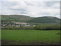 View towards Machen from the Machen Forge Trail