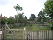 NZ1220 : Play area in Stangarth Lane, Staindrop by peter robinson