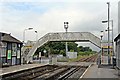 Footbridge and Level Crossing, Ainsdale Railway Station