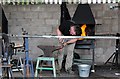 Three Counties Show - farrier demonstration