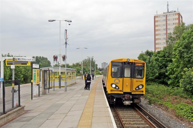 Arrival, Seaforth And Litherland Railway... © El Pollock Cc-by-sa/2.0 ...