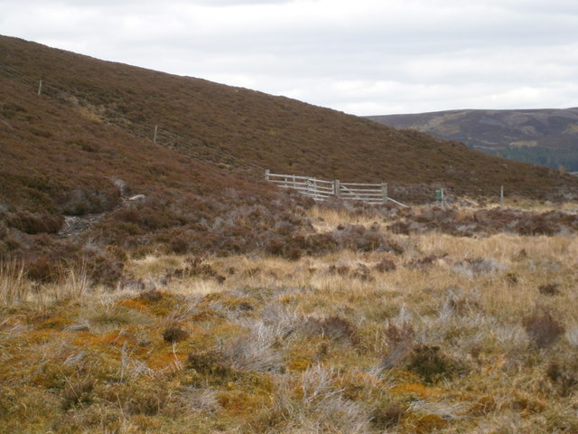 Eag Mhor exiting east into the Braes of Abernethy