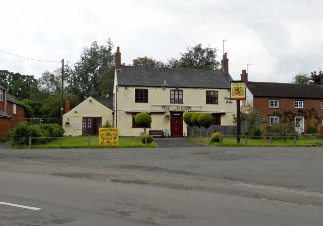 Clipston-The Old Red Lion © Ian Rob cc-by-sa/2.0 :: Geograph Britain ...