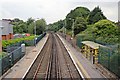 Footbridge view, Rice Lane Railway Station