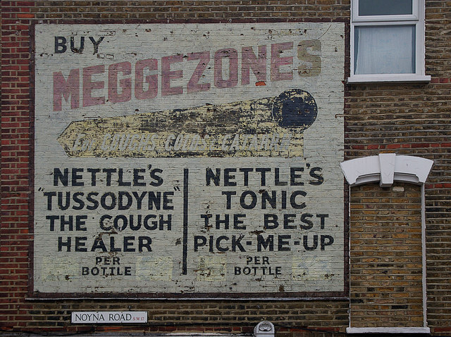 'Ghost sign', Upper Tooting