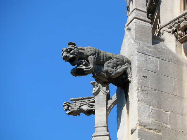 Gargoyle on The Church of Our Lady and the English Martyrs, Cambridge