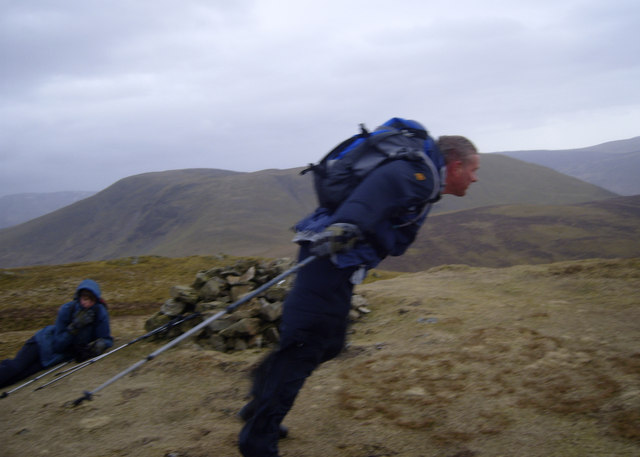 Wind at the summit of Gavel Fell