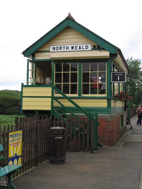 North Weald signal box