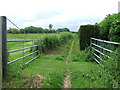 Footpath With Farmers Crossing Point