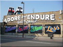 TQ3382 : 'Lets Adore...', Great Eastern Street EC2 by Robin Sones