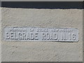 Street sign, Belgrade Road N16