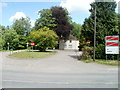 Main entrance to Coleg Gwent Usk Campus, Rhadyr