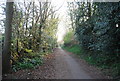 Footpath parallel to Hempstead Lane