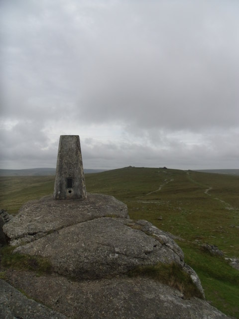 The summit of Yes Tor © steven ruffles :: Geograph Britain and Ireland