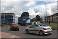 Roundabout on Stafford Road, Fordhouses