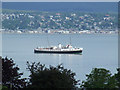 MV Balmoral passing Greenock