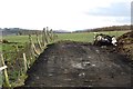 Field entrance and midden