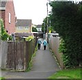 Footpath from recreation ground