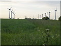 TG4718 : Wind farm on Collis Lane, East Somerton by Richard Humphrey