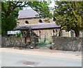 Entrance to Christ Church, Merthyr Tydfil