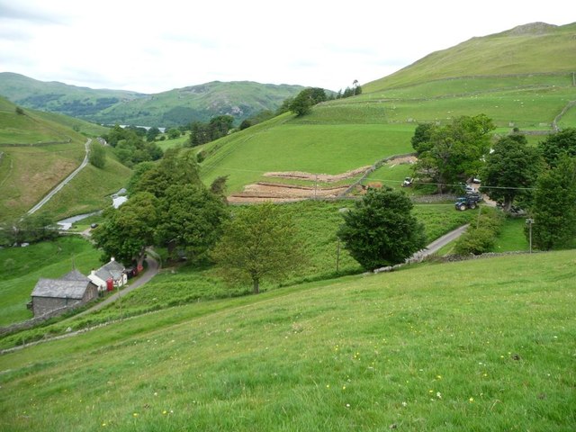 Steep hillside near Cotehow