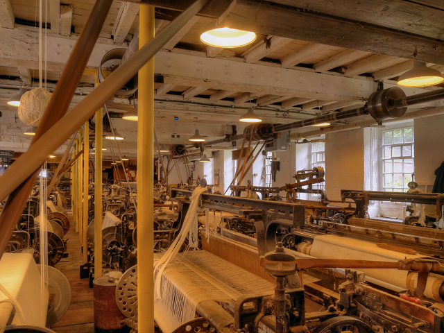 Quarry Bank Mill Weaving Shed