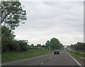 A38 north towards Hilliard