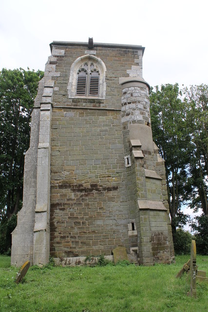 Tower of Old St Peter's church, Saltfleetby