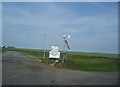 Entrance to Middle Wick farm