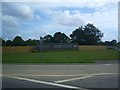 Entrance to new housing development