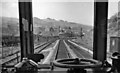 View from a DMU going up the Rhondda Valley near Ystrad